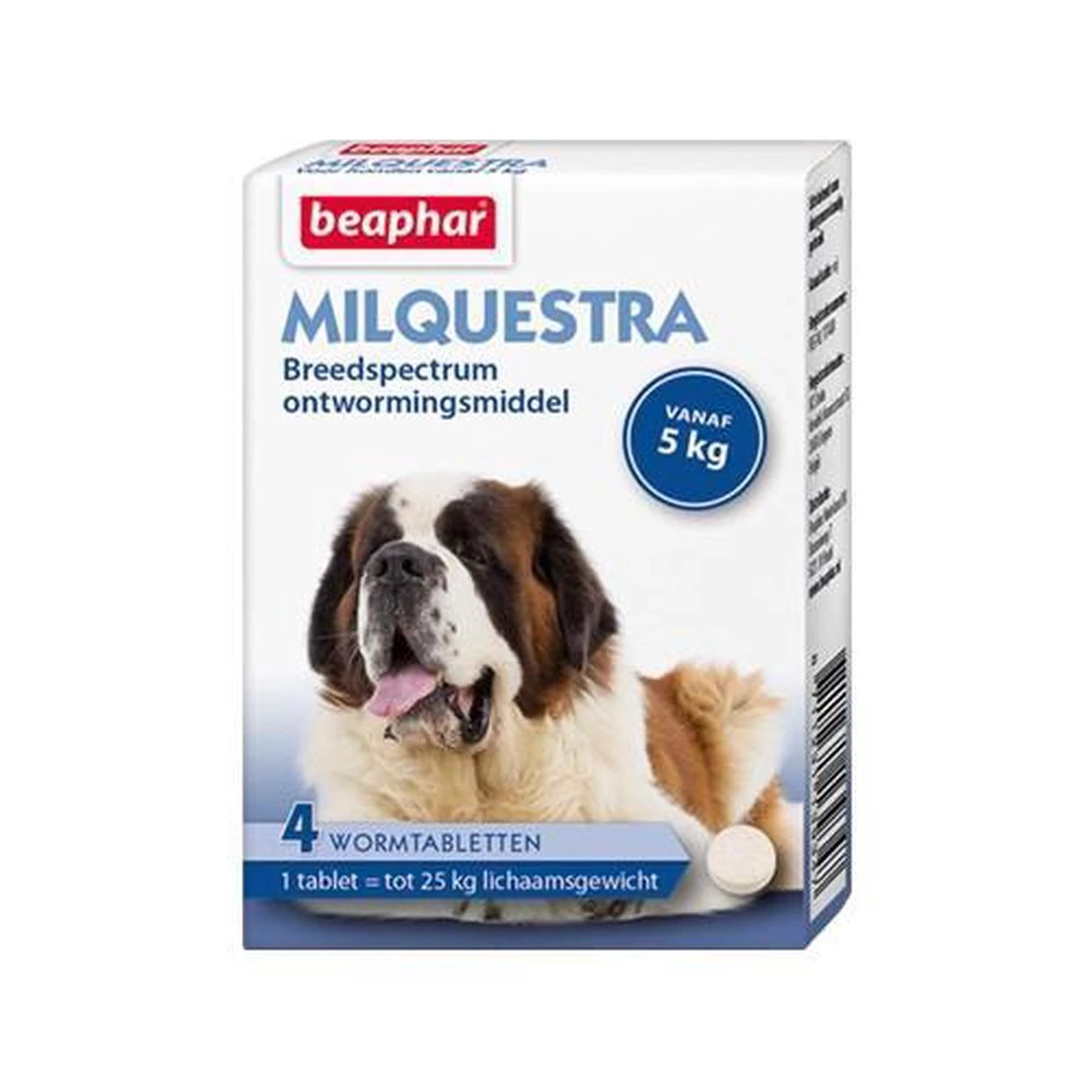 Beaphar Milquestra Kleine Hond/Puppy - Ontwormingsmiddel - 2 Tabletten 7 Beaphar Milquestra Kleine Hond/Puppy - Ontwormingsmiddel - 2 Tabletten - Afbeelding 5