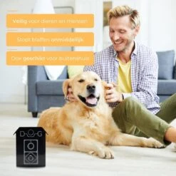 Merkloos Anti Blaf Apparaat Voor Honden - Alternatief Voor De Anti Blafband - Inclusief 9v Batterij & Nederlandse Handleiding - Diervriendelijk - Zonder Schok - Blafband Voor Honden - Zwart -Huisdier Verkoop 1200x1200 631