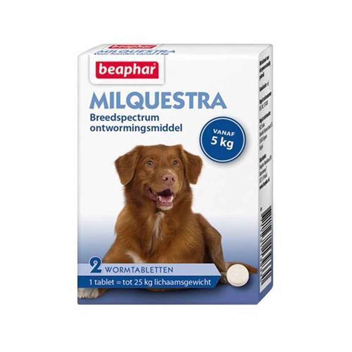Beaphar Milquestra Kleine Hond/Puppy - Ontwormingsmiddel - 2 Tabletten 8 Beaphar Milquestra Kleine Hond/Puppy - Ontwormingsmiddel - 2 Tabletten - Afbeelding 6