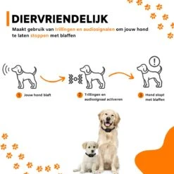 DOSCA® Anti Blafband - Anti Blaf Apparaat - Blafband Voor Honden - Zonder Schok En Diervriendelijk -Huisdier Verkoop 1200x1200 640