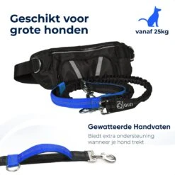 Canicross Looplijn Hond Met Heupriem Voor Hardlopen - Elastische Handsfree Hondenriem - Honden Trainingslijn - 150/200cm - Blauw 15 Canicross Looplijn Hond Met Heupriem Voor Hardlopen - Elastische Handsfree Hondenriem - Honden Trainingslijn - 150/200cm - Blauw -Huisdier Verkoop 1200x1200 68
