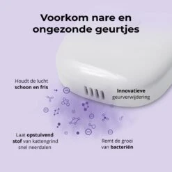 Pettadore Air Insight - Kattenbak Geurverdrijver & Teller - Actieve Zuurstof En Ionen - Oplaadbaar - Met App -Huisdier Verkoop 1200x1200 723