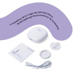 Pettadore Air Insight - Kattenbak Geurverdrijver & Teller - Actieve Zuurstof En Ionen - Oplaadbaar - Met App -Huisdier Verkoop 1200x1200 732