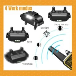 W&Z® Anti Blafband Inclusief Afstandsbediening- 3-60KG - Diervriendelijk - Zonder Schok - Vibratie/Audio/Licht - Anti Blaf Band - Water Bestendig 17 W&Z® Anti Blafband Inclusief Afstandsbediening- 3-60KG - Diervriendelijk - Zonder Schok - Vibratie/Audio/Licht - Anti Blaf Band - Water Bestendig -Huisdier Verkoop 1200x1200 751