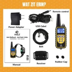 W&Z® Anti Blafband Inclusief Afstandsbediening- 3-60KG - Diervriendelijk - Zonder Schok - Vibratie/Audio/Licht - Anti Blaf Band - Water Bestendig 20 W&Z® Anti Blafband Inclusief Afstandsbediening- 3-60KG - Diervriendelijk - Zonder Schok - Vibratie/Audio/Licht - Anti Blaf Band - Water Bestendig -Huisdier Verkoop 1200x1200 752