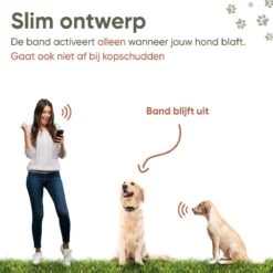 Premium Anti Blafband - Diervriendelijke Opvoedingshalsband Zonder Schok - Trainingshalsband Voor Grote En Kleine Honden - Anti Blaf Band - Correctie Halsband -Huisdier Verkoop 1200x1200 778
