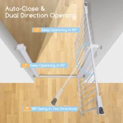 Nobleza 47B4V - Hondenhek - Metaal - H76 X L75-82 Cm - Wit -Huisdier Verkoop 1200x1200 879