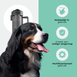 Château Animaux® - Tot 180cm Breed Traphekje Oprolbaar Hond - Stijlvolle Oplossing - Dieren Hek - Honden Hek -Huisdier Verkoop 1200x1200 927