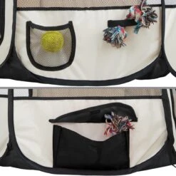 Dailyibed Opvouwbare Puppyren - Zwart - 115x115x58 Cm - Incl. Draagtas - Incl. Voederbak 20 Dailyibed Opvouwbare Puppyren - Zwart - 115x115x58 Cm - Incl. Draagtas - Incl. Voederbak -Huisdier Verkoop 1200x1200 975