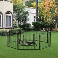 ACAZA Hondenren In 8 Panelen - Hondenkennel - Met Deur - 60 Cm Hoogte - Zwart 17 ACAZA Hondenren In 8 Panelen - Hondenkennel - Met Deur - 60 Cm Hoogte - Zwart -Huisdier Verkoop 1200x1200 978