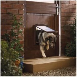 Petsafe 757 Hondenluik - Medium - Zilver/Tranparant -Huisdier Verkoop 1200x1200 988