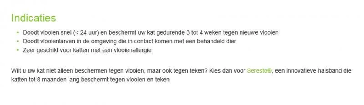 Bayer Advantage 40 Tegen Vlooien - <4kg - 4 X 0,4 Ml - Adult 13 Bayer Advantage 40 Tegen Vlooien - <4kg - 4 X 0,4 Ml - Adult - Afbeelding 11