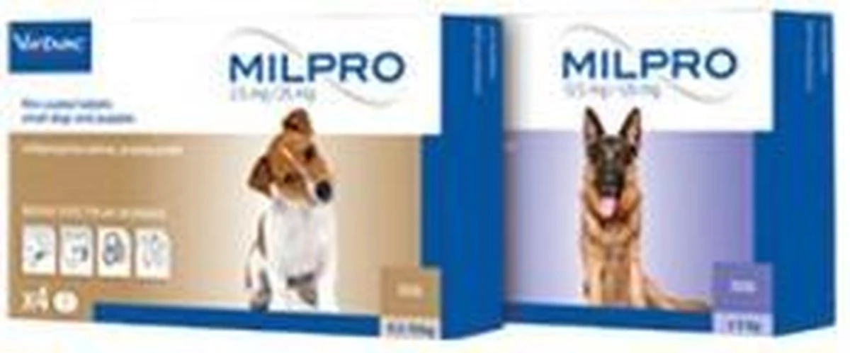 Milpro Ontwormingsmiddel - Hond Boven 5 Kg - 4 Tabletten 3 Milpro Ontwormingsmiddel - Hond Boven 5 Kg - 4 Tabletten