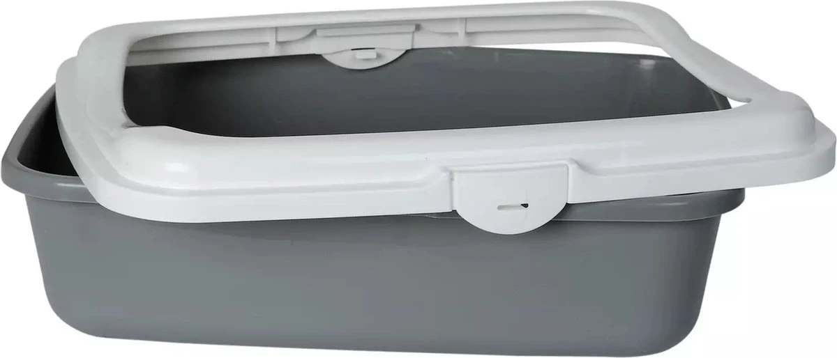 Pawise Kattenbak Laag Model - Open Kattenbak - Duurzaam En Gebruiksvriendelijk - 48x36 Cm - Plastic - Kleur Assorti 6 Pawise Kattenbak Laag Model - Open Kattenbak - Duurzaam En Gebruiksvriendelijk - 48x36 Cm - Plastic - Kleur Assorti - Afbeelding 4