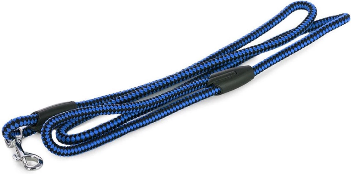 Merkloos Slipriem - Nylon - Riem Voor Hond - Blauw 5 Merkloos Slipriem - Nylon - Riem Voor Hond - Blauw - Afbeelding 3