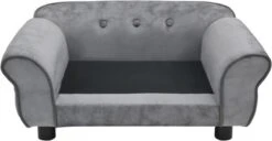 VidaXL Hondenbank 72x45x30 Cm Pluche Grijs 14 VidaXL Hondenbank 72x45x30 Cm Pluche Grijs -Huisdier Verkoop 1200x624 3