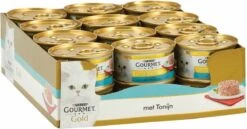 Gourmet Gold Hartig Torentje - Kattenvoer Natvoer - Tonijn - 24 X 85 Gr -Huisdier Verkoop 1200x627