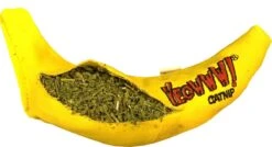 Yeowww! Chicata Banana - Speeltje Voor Katten Met Kattenkruid - De Meest Krachtige Catnip Ter Wereld – Onweerstaanbaar – Katoen – 17.7 Cm - Geel -Huisdier Verkoop 1200x652 6