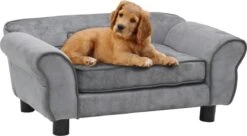 VidaXL Hondenbank 72x45x30 Cm Pluche Grijs 21 VidaXL Hondenbank 72x45x30 Cm Pluche Grijs -Huisdier Verkoop 1200x659 2