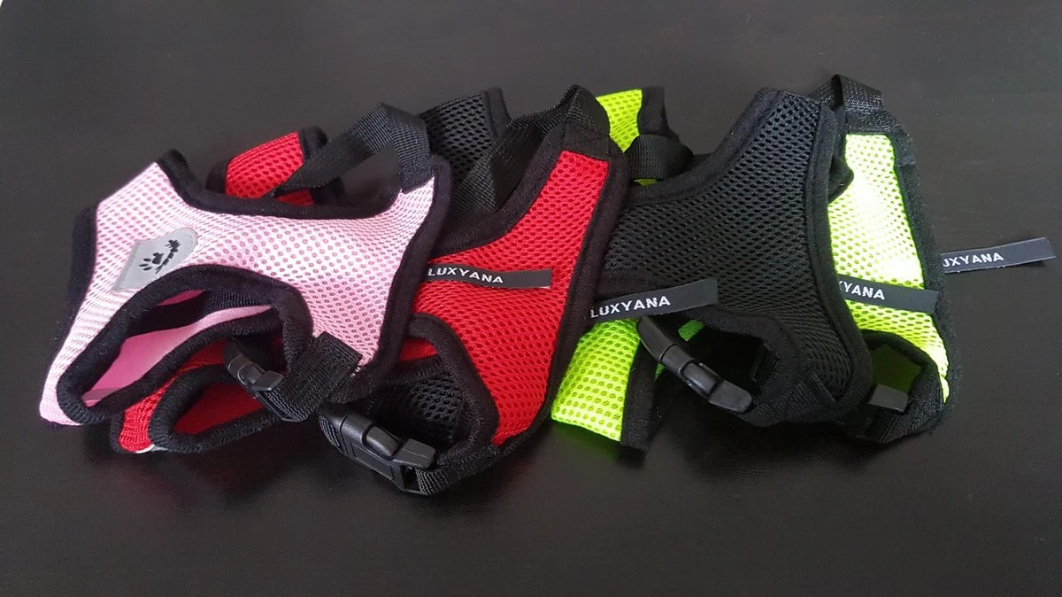 Luxyana Pets Hondentuig - M - 32-55cm - Harnas Voor Hond Of Grote Kat - Easy Step-in Hondenharnas - Inclusief Bijpassend Riempje - Zwart 11 Luxyana Pets Hondentuig - M - 32-55cm - Harnas Voor Hond Of Grote Kat - Easy Step-in Hondenharnas - Inclusief Bijpassend Riempje - Zwart - Afbeelding 9