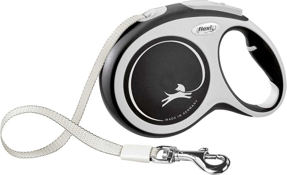 Flexi Rollijn New Comfort Tape L 8 M - Hondenriem - Zwart&Lichtgrijs 12 Flexi Rollijn New Comfort Tape L 8 M - Hondenriem - Zwart&Lichtgrijs - Afbeelding 10