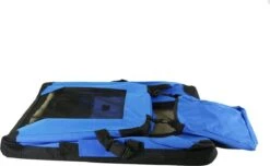 Topmast ReisBench Nylon Bench - Honden Bench L. Blauw 70x50x50cm | Stoffen Bench | Vouwbench | Auto Bench - Honden 10-18kilo -Huisdier Verkoop 1200x739 2