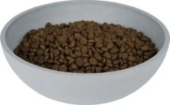 District 70 BAMBOO - Design Bamboe Voerbak Voor Honden - Merengue, Ice Blauw En Donkergrijs - S / M / L - Kleur: Donkergrijs, Maat: Large ⌀ 21 Cm (1600 ML) -Huisdier Verkoop 1200x745