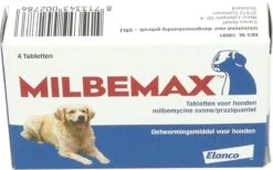 Milbemax Grote Hond 2x2 Tabletten - 1 ST à 2 X 2 TABL 26 Milbemax Grote Hond 2x2 Tabletten - 1 ST à 2 X 2 TABL -Huisdier Verkoop 1200x746