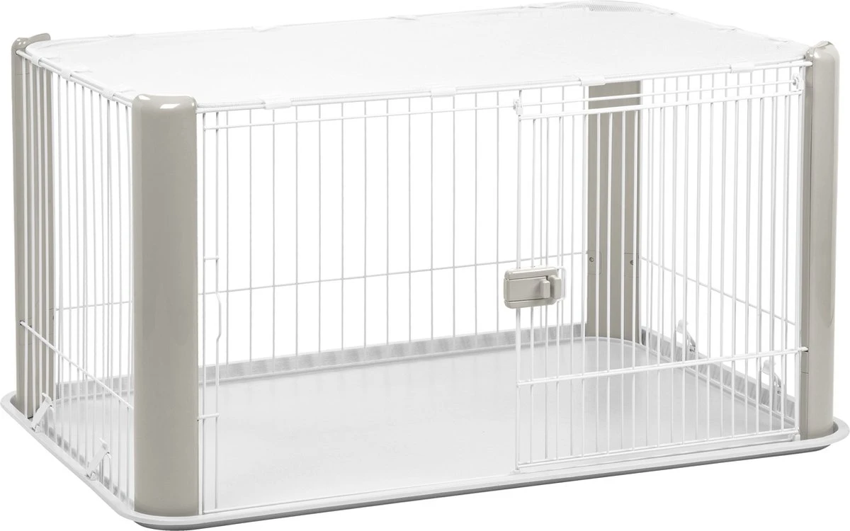 Merkloos Puppyren - Hondenbench - Grijs - 113 X 79 X 60 Cm 7 Merkloos Puppyren - Hondenbench - Grijs - 113 X 79 X 60 Cm - Afbeelding 5