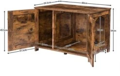 Houten Kattenhuis - Kattenkast Voor Binnen & Buiten - Kattenhok - Kattenhuisje Hout Met Deur En Gat - Hondenhok Voor Kleine Honden - 80 X 50 X 55 Cm -Huisdier Verkoop 1200x763 7