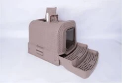 Adori Kattentoiltet Rattan Taupe - Kattenbakken - 69x42x41 Cm -Huisdier Verkoop 1200x817 4