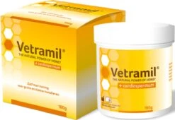 Vetramil Huid & Vacht Supplement Honingzalf Pot Met Cardiospermum - 180 Gr 11 Vetramil Huid & Vacht Supplement Honingzalf Pot Met Cardiospermum - 180 Gr -Huisdier Verkoop 1200x828 14