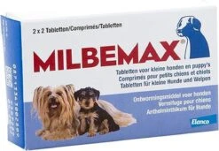 Milbemax Kleine Hond & Puppy's Van 0,5 Kg Tot 10 Kg - 1 St à 2 X 2 Tabletten 16 Milbemax Kleine Hond & Puppy's Van 0,5 Kg Tot 10 Kg - 1 St à 2 X 2 Tabletten -Huisdier Verkoop 1200x833