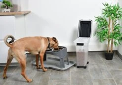 Iris Ohyama Air Tight Food Container ATS-M - Kunststof- 20 Liter - Transparant/Zwart - Met Schepje -Huisdier Verkoop 1200x835 2