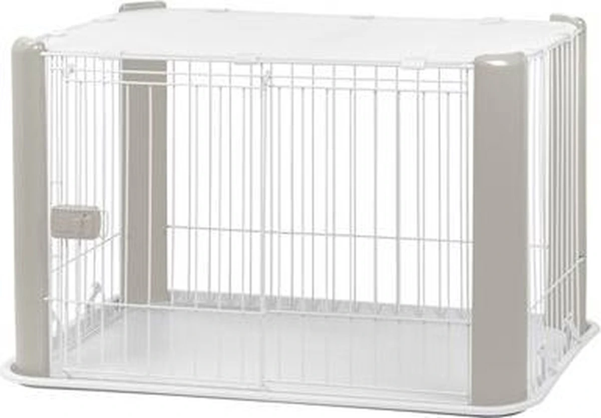 Merkloos Puppyren - Hondenbench - Grijs - 113 X 79 X 60 Cm 8 Merkloos Puppyren - Hondenbench - Grijs - 113 X 79 X 60 Cm - Afbeelding 6