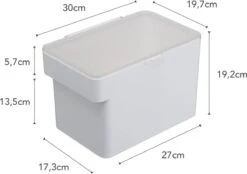 Yamazaki Pet Food Container - Tower - White 15 Yamazaki Pet Food Container - Tower - White -Huisdier Verkoop 1200x843 2