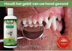 Easy Mondwater Voor Honden - 237 Ml - Tegen Stinkende Adem - Tandplak - Tandsteen - Tandvleesproblemen -Huisdier Verkoop 1200x852 8