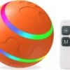 Merkloos Slimme Interactieve Zelf Rollende Bal Voor Honden - 3 Speelmodi - Honden Speelgoed - Hondenspeeltjes - USB Oplaadbaar - Met Afstandsbediening - Intelligente Automatische Roterende Waterproof Led Bal Met Afstandsbediening - Oranje -Huisdier Verkoop 1200x854 5