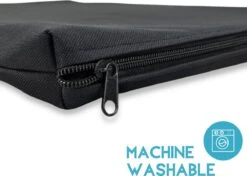 Topmast Waterproof Benchkussen - Nylon - Zwart - 60 X 45 Cm - Benchmat - Benchmatras - Waterafstotend - Hondenkussen -Huisdier Verkoop 1200x854 8