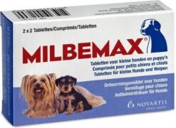 Milbemax Kleine Hond & Puppy's Van 0,5 Kg Tot 10 Kg - 1 St à 2 X 2 Tabletten 21 Milbemax Kleine Hond & Puppy's Van 0,5 Kg Tot 10 Kg - 1 St à 2 X 2 Tabletten -Huisdier Verkoop 1200x874