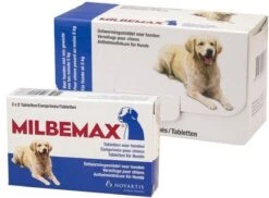 Milbemax Grote Hond 2x2 Tabletten - 1 ST à 2 X 2 TABL 20 Milbemax Grote Hond 2x2 Tabletten - 1 ST à 2 X 2 TABL -Huisdier Verkoop 1200x884