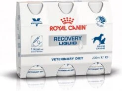 Nieuwkomers 10 Royal Canin Recovery Liquid Hond Kat 3 X 200 Ml