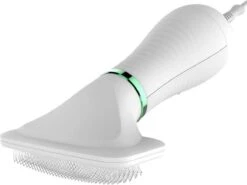 Merkloos HondenFöhn En Borstel - RVS Borstel - Huisdieren - 2 In 1 Hondenföhn -Huisdier Verkoop 1200x901