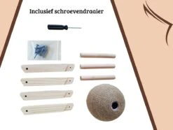 Janse Katten Krab Bal - Katten Speelgoed - Krabmeubel - Kattenkrabpaal - Krabplank - Krabbal - Kattenspeeltje - Krabbol - Inclusief Kattenkruid 11 Janse Katten Krab Bal - Katten Speelgoed - Krabmeubel - Kattenkrabpaal - Krabplank - Krabbal - Kattenspeeltje - Krabbol - Inclusief Kattenkruid -Huisdier Verkoop 1200x903 9