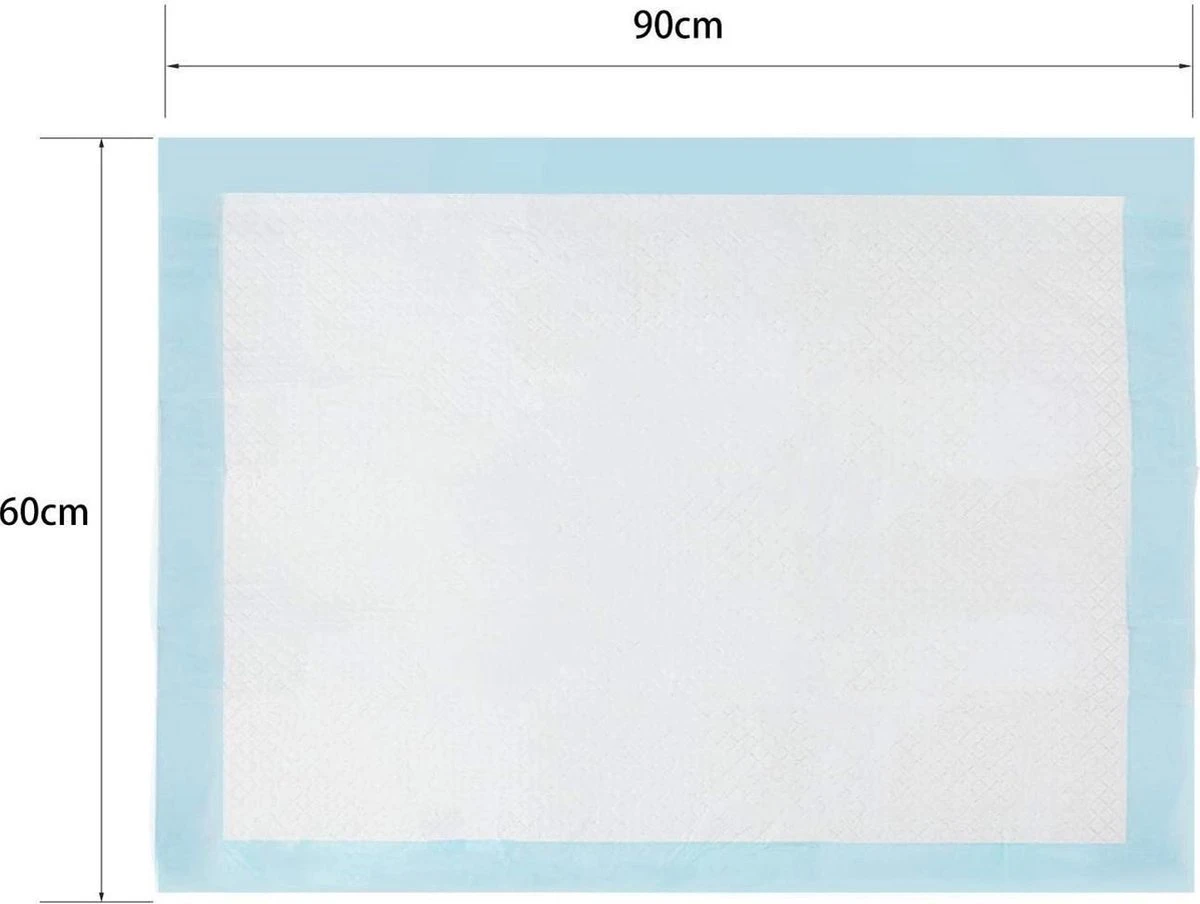 Nobleza 48LXE - Puppy Training Pads - 60 X 90 Cm - Zindelijkheidstraining - 120 Stuks 7 Nobleza 48LXE - Puppy Training Pads - 60 X 90 Cm - Zindelijkheidstraining - 120 Stuks - Afbeelding 5