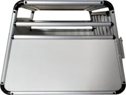 Topmast Autobench Aluminium - Reisbench Hond - 82 X 61 X 62 CM - Transportbench - Ronde Buizen - Lichtgrijs -Huisdier Verkoop 1200x905 5