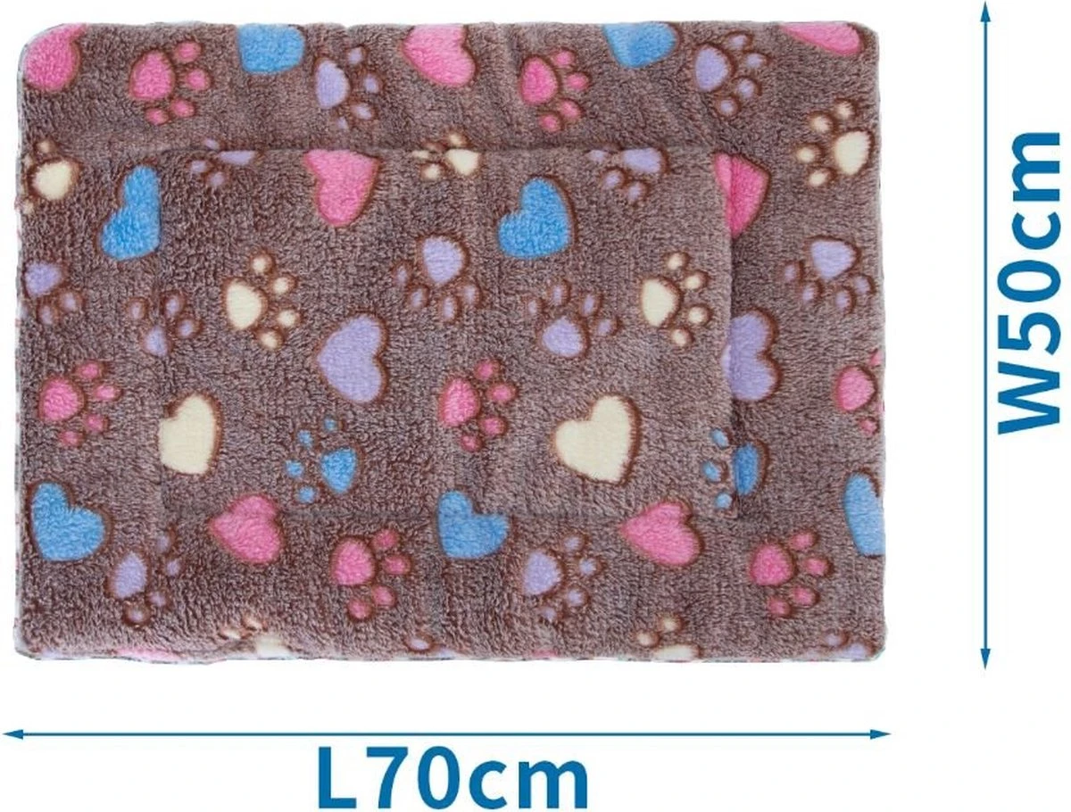 Nobleza Benchkussen - Dierenkussen - Hondenkussen - Kattenkussen - Benchmat - Dierenmat - Hondenmat - Kattenmat - Bruin - Maat S 6 Nobleza Benchkussen - Dierenkussen - Hondenkussen - Kattenkussen - Benchmat - Dierenmat - Hondenmat - Kattenmat - Bruin - Maat S - Afbeelding 4