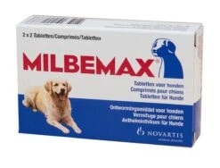 Milbemax Grote Hond 2x2 Tabletten - 1 ST à 2 X 2 TABL 27 Milbemax Grote Hond 2x2 Tabletten - 1 ST à 2 X 2 TABL -Huisdier Verkoop 1200x915