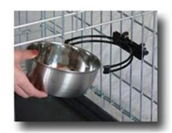 BENCH Rvs Voerbak Of Drinkbak Snap'y Met Handig Kliksysteem 296ml