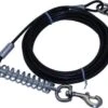 Petgear Tie Out Cable Aanleglijn - 470x0.5x0.5 Cm 1 Petgear Tie Out Cable Aanleglijn - 470x0.5x0.5 Cm -Huisdier Verkoop 1200x938